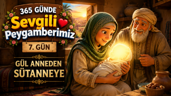 365 Günde Sevgili Peygamberimiz – 7. Gün: Gül Anneden Sütanneye